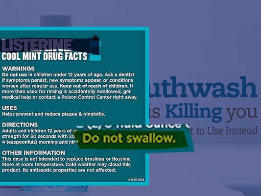 If You Can’t Swallow It, Why Put It in Your Mouth?